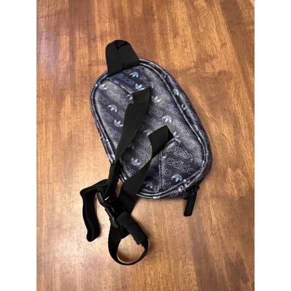 Adidas PU Faux Leather Waist Pack- Navy Blue - Picture 3 of 7